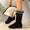 Katherine | Cozy Fur-Trimmed Winter Boots